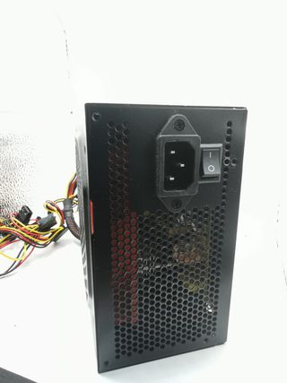 Fuente Alimentación PC Innobo 500W Ventilador Rojo