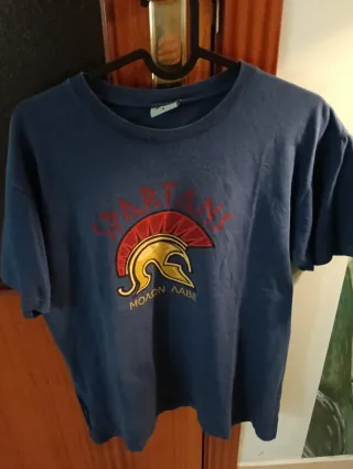 Camiseta Spartan Azul Talla S
