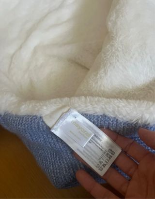 Saco capazo Mayoral azulón con borreguito