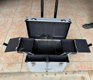 Maleta de Peluquería Profesional con Ruedas