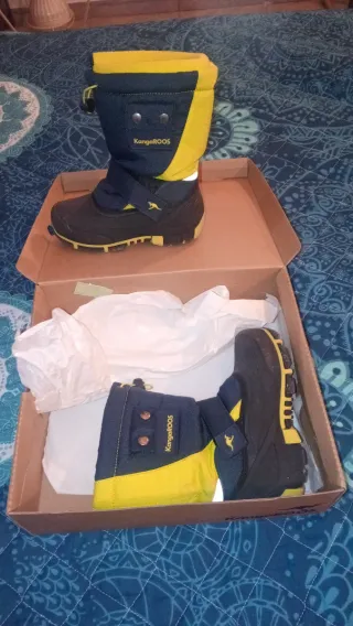 Botas Nieve Niños Talla 32 KangoROOS