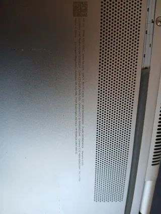 HP Elitebook portátil plata