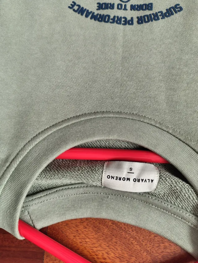 Sudadera Álvaro Moreno Hombre Verde