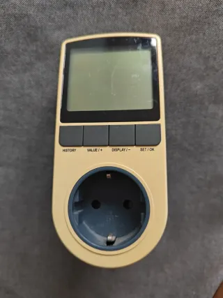 Medidor Consumo Eléctrico Enchufe