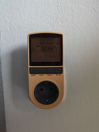 Medidor Consumo Eléctrico Enchufe