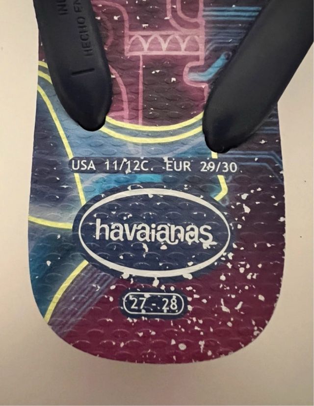 Chanclas Havaianas niño talla 29-30