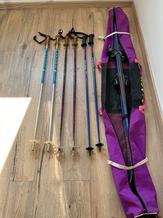 Sci Volkl con copertura viola