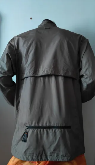 Chaqueta Cortavientos Nike Talla XL Oliva