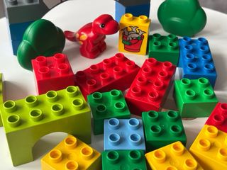 LEGO DUPLO - SET X 25 - DINOSAURO/PONTE (Rif #5)