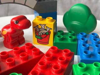 LEGO DUPLO - SET X 25 - DINOSAURO/PONTE (Rif #5)