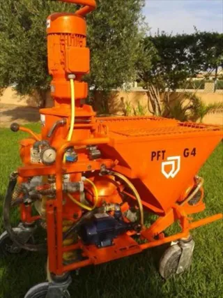Máquina PFT G4,yeso y mortero