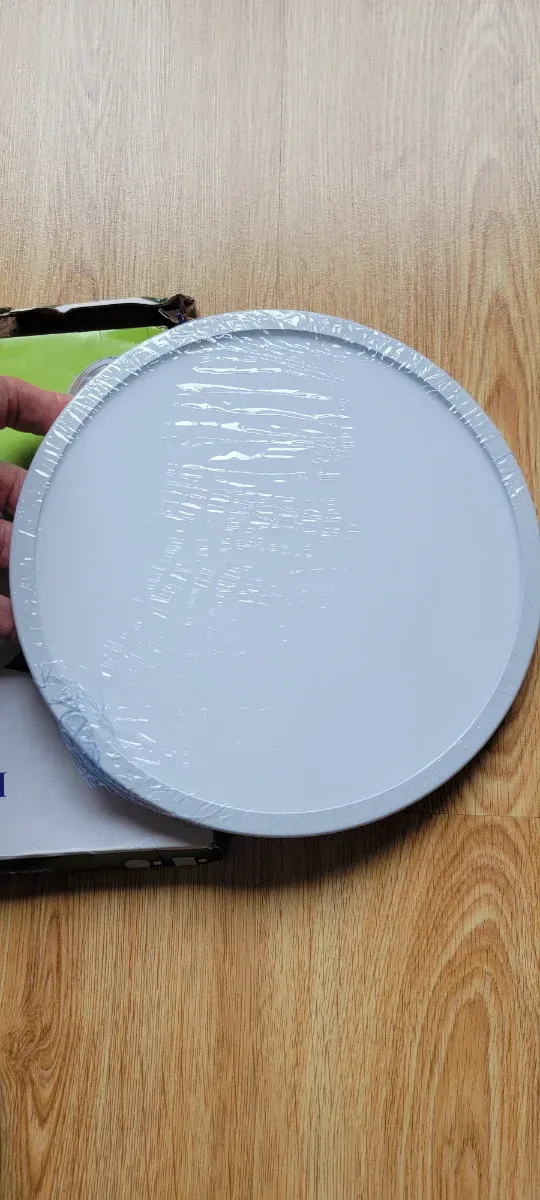 Lote 5 Focos LED Panel Redondo 20W