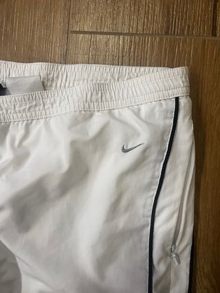 Nike Vintage White Baggy Track Pants Unisex Tag. M