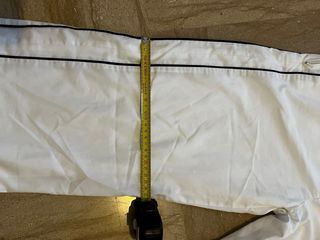 Nike Vintage White Baggy Track Pants Unisex Tag. M