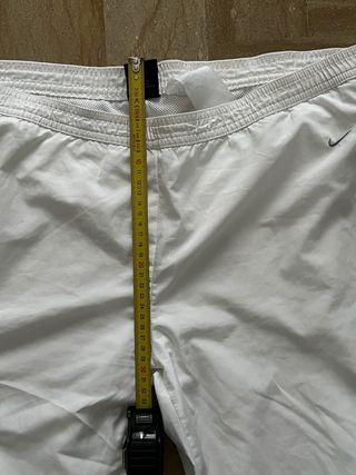 Nike Vintage White Baggy Track Pants Unisex Tag. M