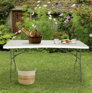 Mesa Plegable Picnic 152cm Exterior/Interior