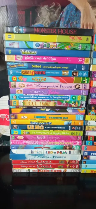 Lotto 50 DVD Cartoni Animati
