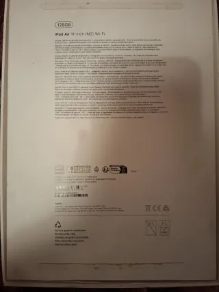 iPad Air Apple 11 inch 125 GB