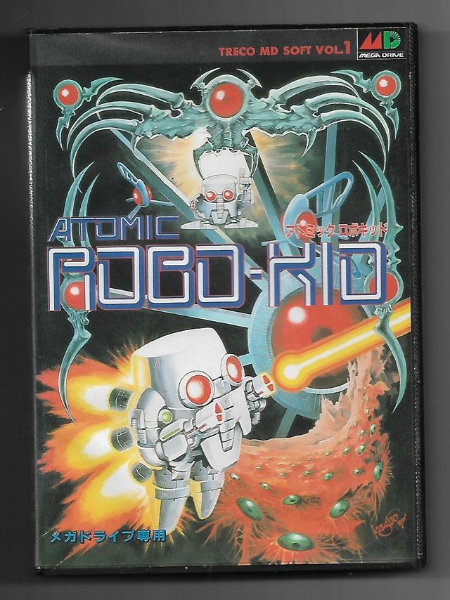 Atomic Robo-Kid di Mega Drive (JAP)