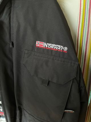 Parka Norway Geographical Negra Talla L
