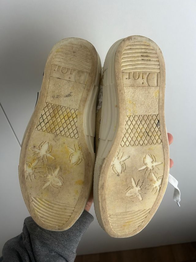 Zapatillas Dior B23 Beige/Blanco