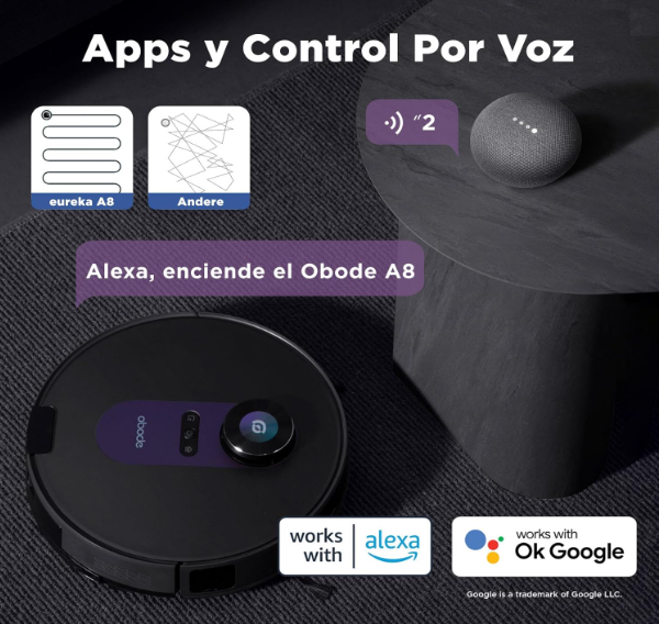 Lote 3 Robot Obode A8+ Aspirador y Friegasuelos