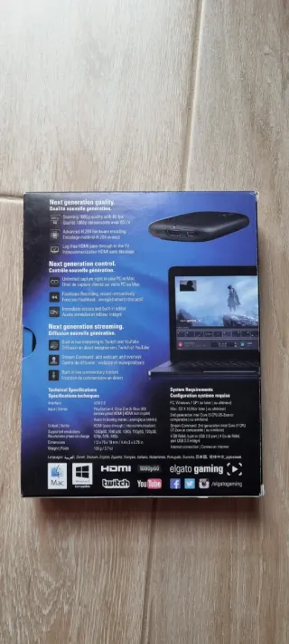 Capturadora Elgato HD60