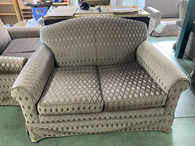 Sofá Cama Individual Beige/Marrón