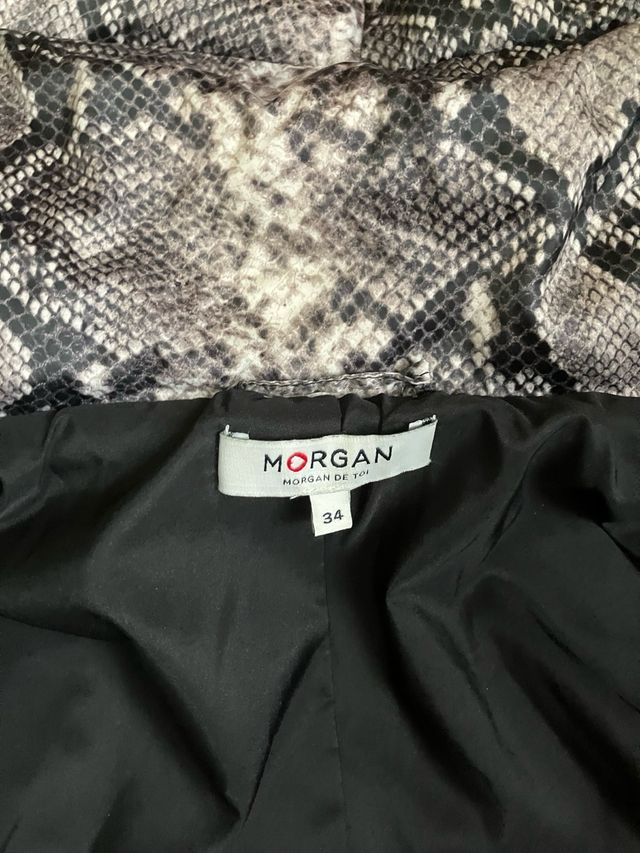 Morgan Giacca Piumino Effetto Pitone Tg 34