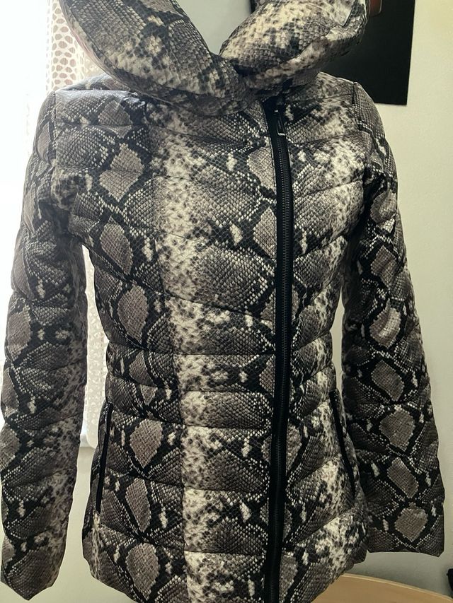 Morgan Giacca Piumino Effetto Pitone Tg 34