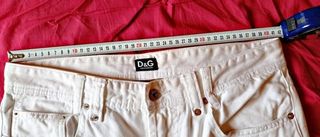 Pantalón blanco Dolce Gabbana auténtico