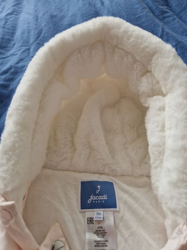 Enterizo de invierno Jacadi rosa