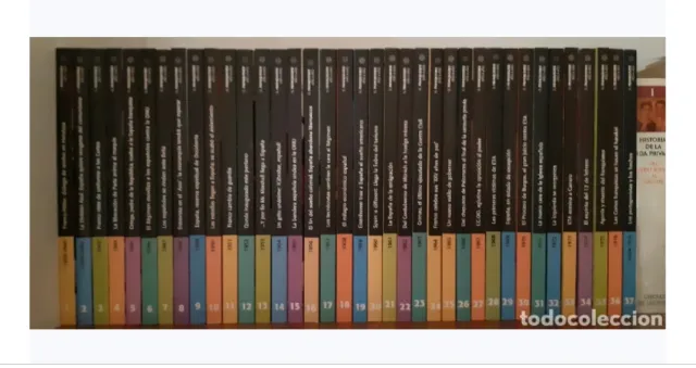 Colección completa el franquismo 37 libros y DVD