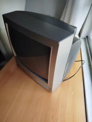 Televisor antiguo DIGITREX con DVD