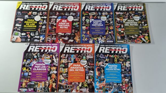 Lote Revistas Retro Gamer,Hobby Consolas,Coleccion