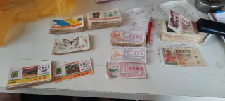 Lote Antiguo Loterías y Cupones ONCE