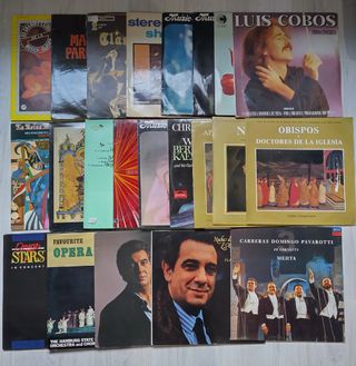 Lote 22 Vinilos Música Clásica, Ópera, Zarzuela