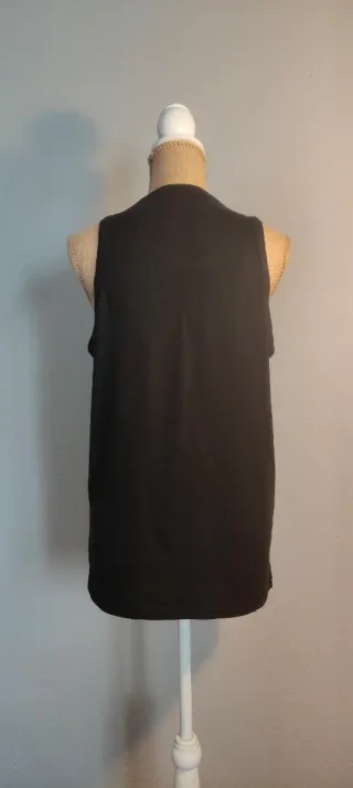 Camiseta sin mangas Jack & Jones negra