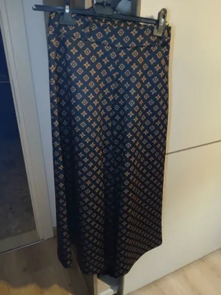 Gonna pantalone fantasia geometrica