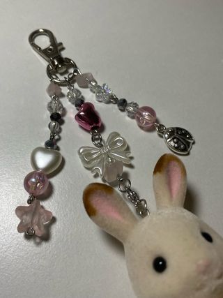 Llavero Conejito Sylvanian con Adornos