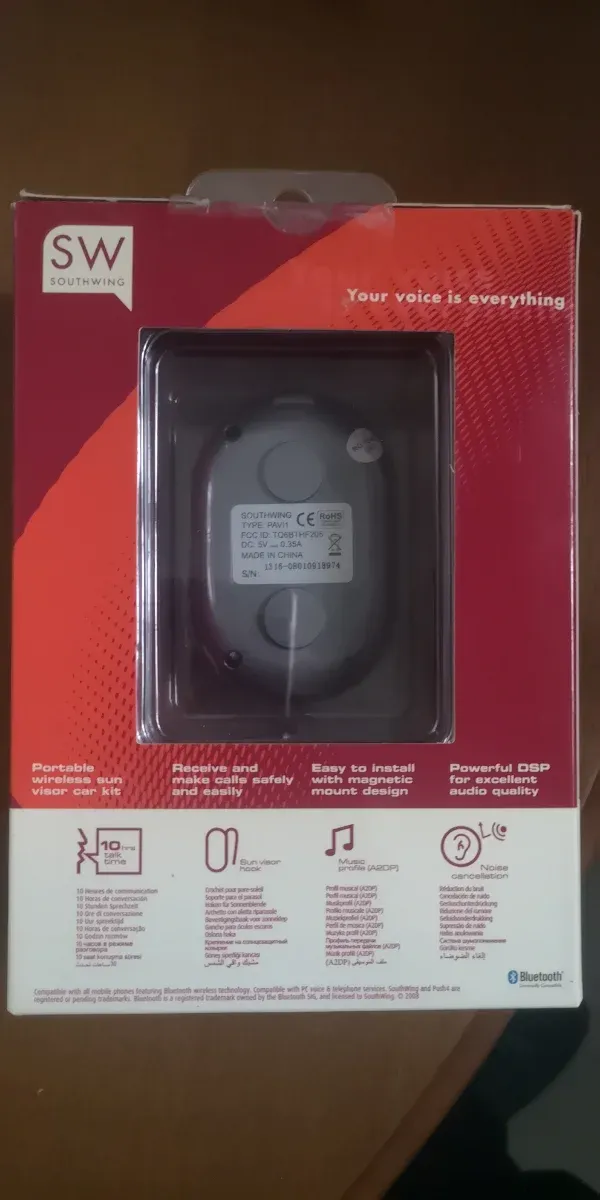 Manos Libres Coche SW SF350 Bluetooth