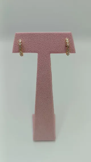 Pendientes de oro de 18kt.