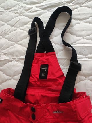 Pantalón de nieve para niños Talla 6/8 añis