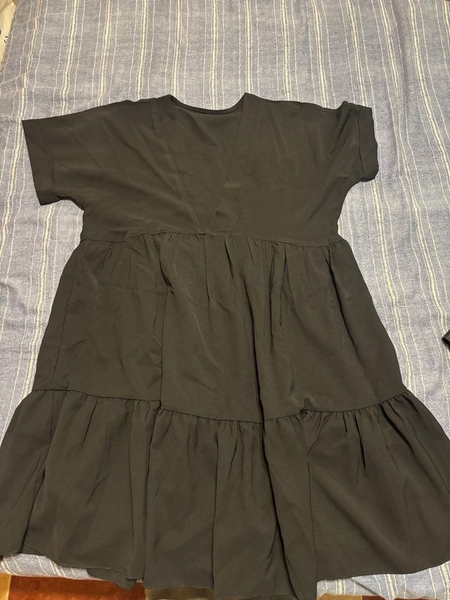 Vestido negro Shein talla S
