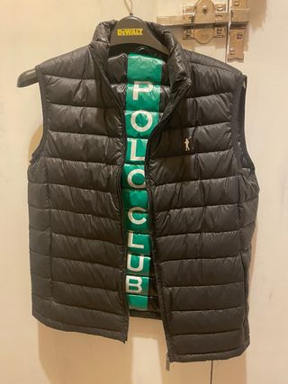 Chaleco Polo Club Negro Talla M