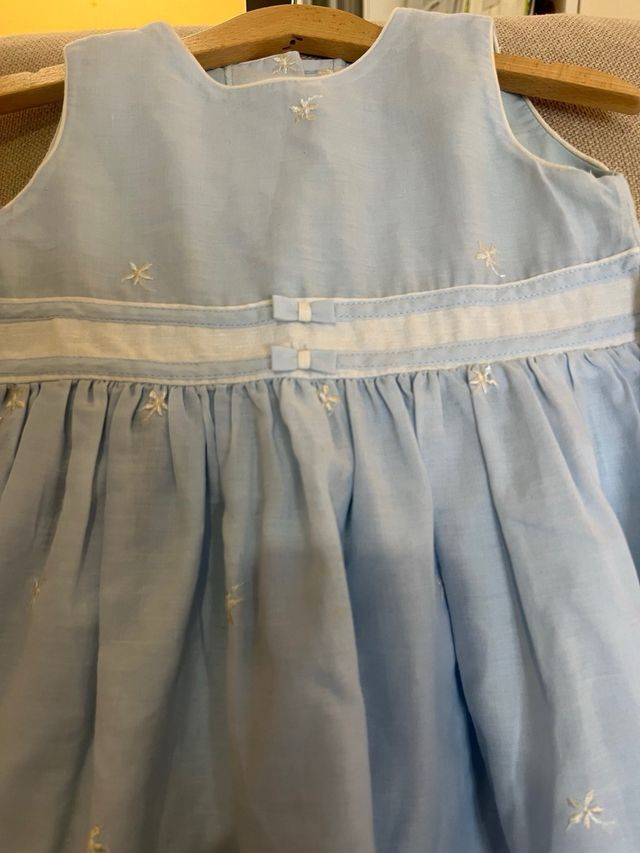 Abito blu per bambine taglia 3 anni