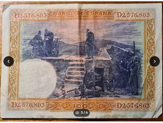 Billete 100 Pesetas año 1925