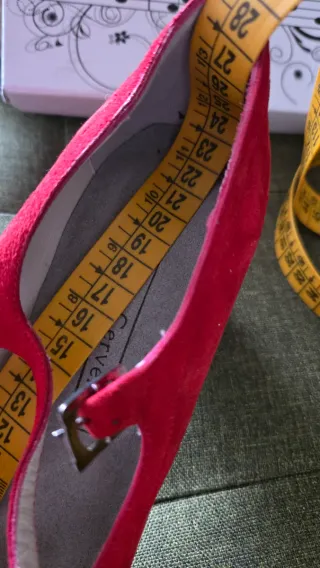 Zapatos Flamenco Rojos Talla 38