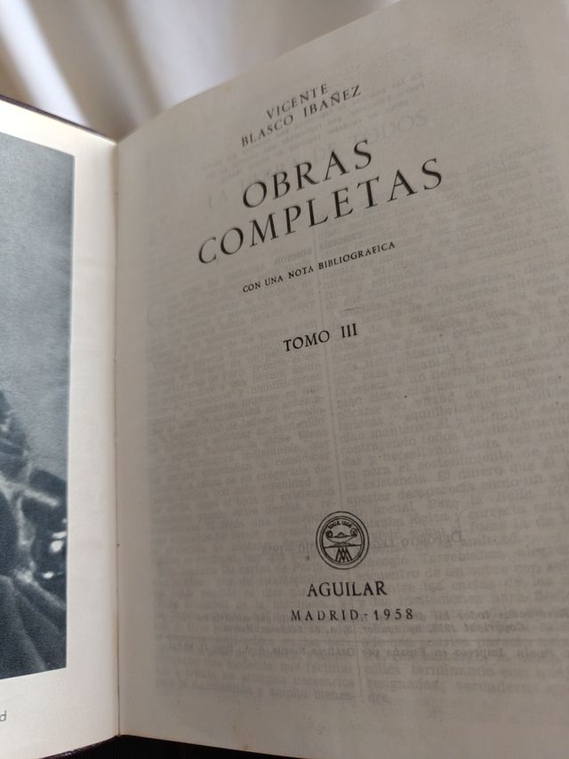 Obras completas 3 tomos El n1 está más usado .