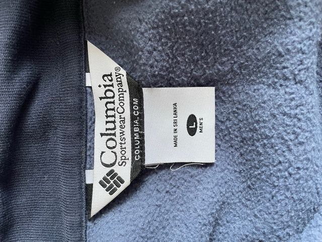 Sudadera Columbia Media Cremallera Talla L